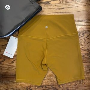 NWT Lululemon Align 8” Shorts